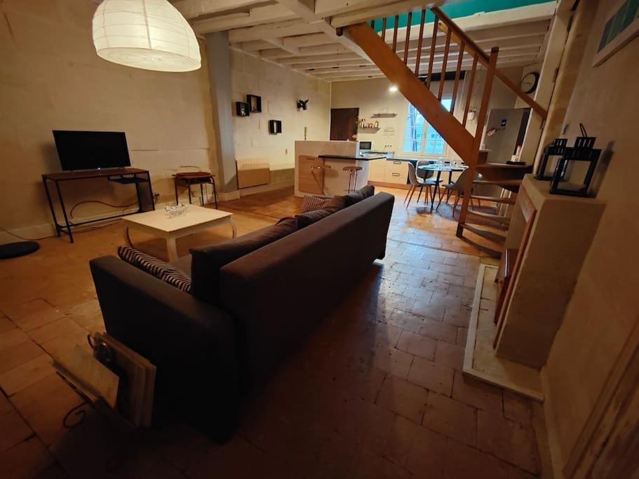Appartement Charmant Duplex Rue Colbert à Tours Extérieur photo