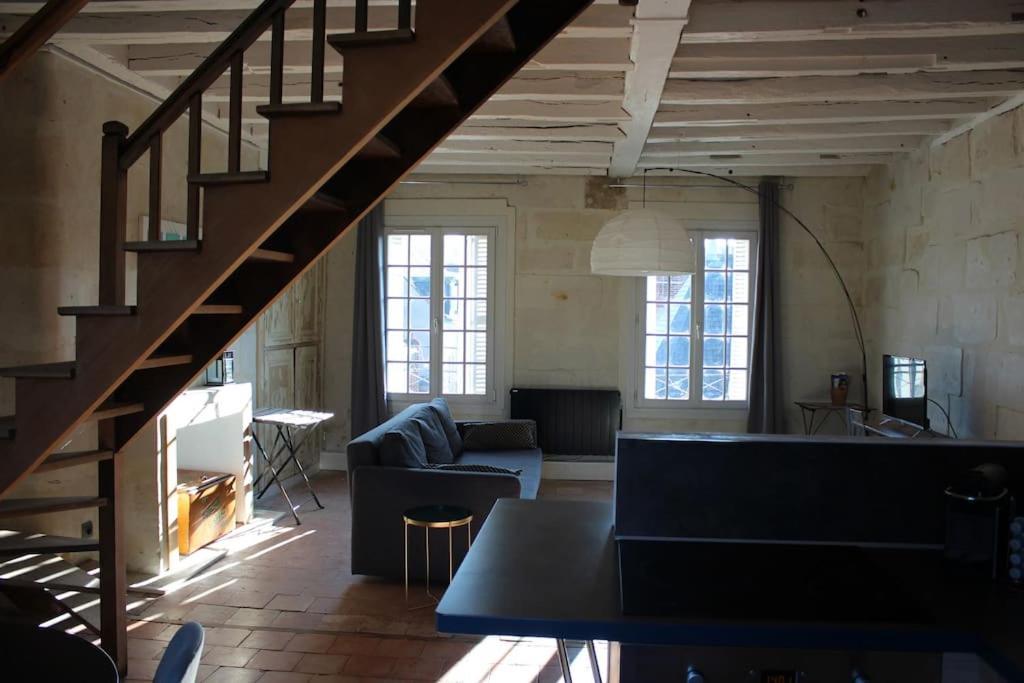 Appartement Charmant Duplex Rue Colbert à Tours Extérieur photo